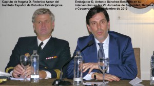 Antonio Sánchez-Benedito Gaspar durante su intervención
