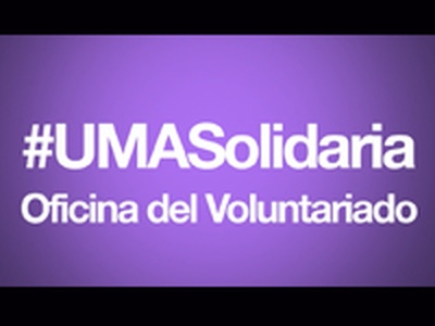Anuncio Tablón #UMASolidaria