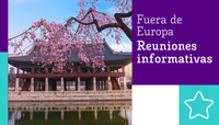 Reuniones Informativas - Movilidad internacional de grado 24/25 para destinos fuera de Europa