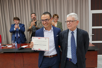 Emiro Cáceres, ganador del II Premio Internacional a la Investigación en Ciencias Penales 'Dr. José Luis Díez Ripollés'