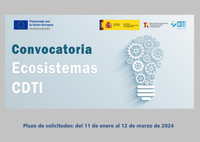 Convocatoria CDTI- Ecosistemas de Innovación