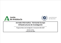 Jornada informativa del programa Infraestructuras de Investigación de Horizonte Europa 2024