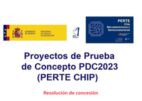 Resolución de Concesión de Proyectos Prueba de Concepto PDC2023