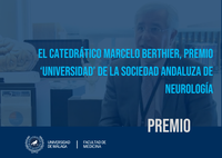El catedrático Marcelo Berthier, Premio ‘Universidad’ de la Sociedad Andaluza de Neurología
