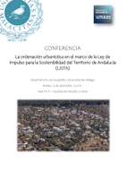 Conferencia “El suelo rústico en la ordenación urbanística en el Marco de la LISTA”