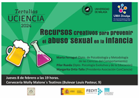 Tertulias UCiencia de la Universidad de Málaga: ‘Recursos creativos para prevenir el abuso sexual en la infancia’