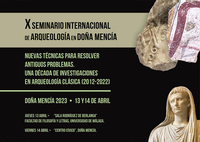 X Seminario Internacional de Arqueología en Doña Mencía