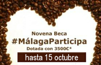 Convocatoria de la IX Beca Málaga Participa