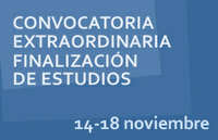 Convocatoria Extraordinaria Finalización de Estudios. Curso 2016-2017