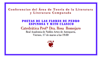 Rosa Romojaro - Conferencia en Antequera