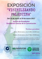 Exposición “VISIBILIZANDO PALESTINA”, del 16 al 24 de marzo en el Espacio de Estudiantes de la Facultad 