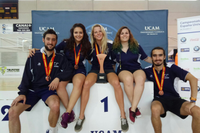Los jugadores de Bádminton logran una plata y tres bronces en el cierre de los CEU-2017