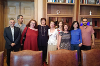 Representantes de la Delegación del Rector para la Igualdad y Acción Social visitan instituciones griegas