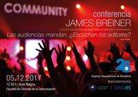 Conferencia de James Breiner (05/12/2017)