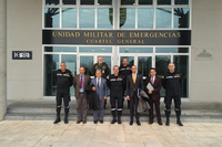 La UMA estrecha relaciones con la Unidad Militar de Emergencias