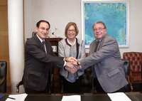 Acuerdo de colaboración entre la UMA, la Confederación de Empresarios y la Cámara de Comercio