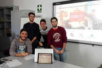 Cuatro alumnos del grado en Marketing e Investigación de Mercados ganan el concurso StayUp Málaga