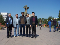 Estancia de Francisco Cantarero Prados en Al -Faraby National Kazakh University in Almaty, Kazakh