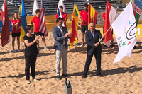 La UMA recoge la bandera de la FISU como anfitriona del mundial de voley playa en 2020