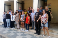 Profesores de educación de adultos de varios países europeos visitan el Aula de Mayores de la UMA