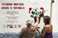 Los vecinos de la Asociación Arrabal de Fontanalla ponen en valor el patrimonio cultural inmaterial