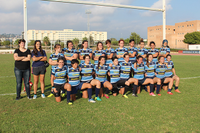 El equipo femenino de Rugby de la UMA, campeón de la liga andaluza