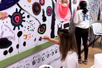 Bellas Artes se implica con el Materno para decorar la Unidad de Salud Mental
