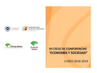 Ciclo "Economía y Sociedad" - Conferencia Ana Mª López García - 8 de marzo de 2019