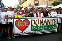 La UMA y el Club Deportivo Trasplante Andaluz promocionan el Día Nacional del Donante