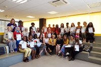 Estudiantes africanas conocen experiencias de liderazgo en la Universidad de Málaga