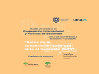 Conferencia inaugural - Máster en Cooperación Internacional y Políticas de Desarrollo