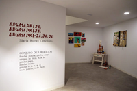 La artista María Bueno presenta en el Contenedor Cultural 'Abumadrija...', inspirada en las mujeres de su familia