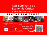 XIII Seminario de Economía Crítica - Cancelado hasta nuevo aviso