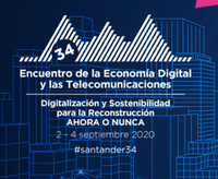 El Vicerrectorado de Empresa, Territorio y Transformación Digital participa en el 34 Encuentro de la Economía Digital y las Telecomunicaciones