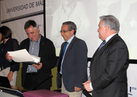 Gervasio Sánchez recibe el Premio Libertad de Prensa 2013 de la Cátedra UNESCO de la UMA