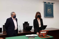 Rosario Gutiérrez toma posesión de su cargo como decana de la Facultad de Ciencias de la Educación