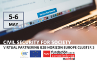 Virtual partnering brokerage Horizon Europe Cluster 3 - Civil Security for Society
