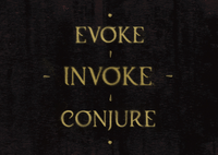 Evoke-Invoke-Conjure / Jueves 21 octubre