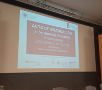 Acto de Graduación de los cursos 2018-19 y 2019-20