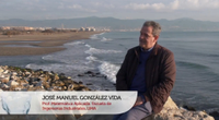 José Manuel González Vida, profesor de la Escuela, explica las investigaciones que en el campo de la modelización matemática se están llevando a cabo para la predicción de tsunamis.