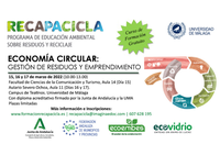 Curso "La gestión de los residuos y los retos y oportunidades de la economía circular" [ODS]