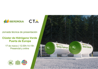 Jornada CTA: Presentación del Clúster de Hidrógeno Verde Puerta de Europa