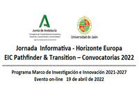 Jornada informativa Horizonte Europa: EIC Pathfinder & Transition - convocatoria 2022