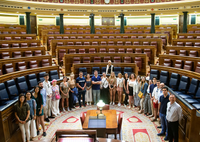 Estudiantes de GAP viajan a Madrid para visitar el Congreso de los Diputados y el Senado