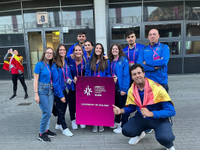 Deportistas de la UMA representan a España en los Juegos Europeos Universitarios LODZ 2022 (POLONIA)