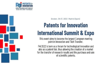 Patents for Innovation International Summit & Expo
