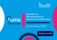 Resolución convocatoria 2022: Proyectos seleccionados para Crowdfunding 