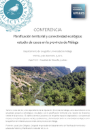 Conferencia "Planificación territorial y conectividad ecológica: estudio de casos en la provincia de Málaga"