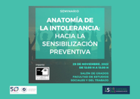 Seminario "Anatomía de la Intolerancia: Hacia la Sensibilización Preventiva"