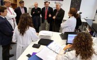 THE SOCIAL COUNCIL OF THE UMA VISITS THE CENTRE OF MEDICAL HEALTH RESEARCH